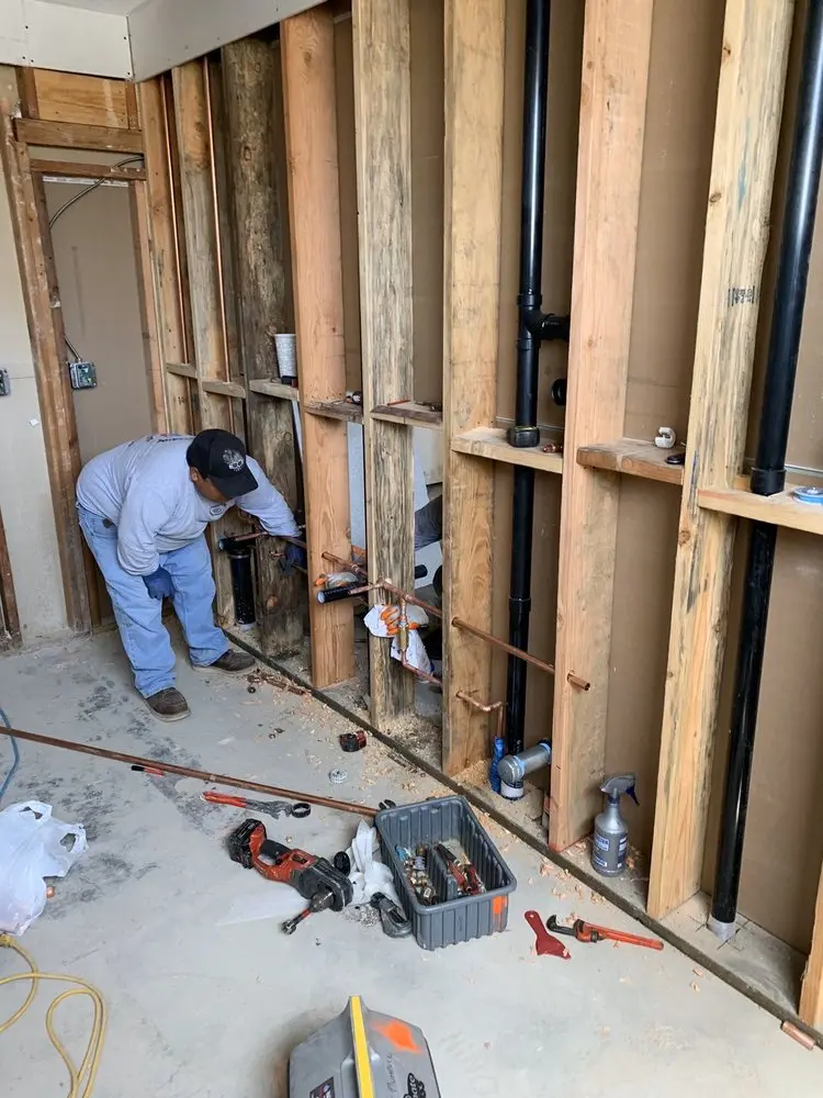 Commercial rough-in plumbing for Gas Line Repair in La Tuna Canyon